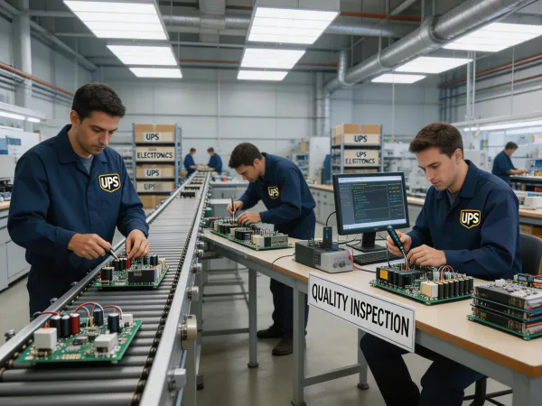GenCore UPS manufacturing and quality testing facility